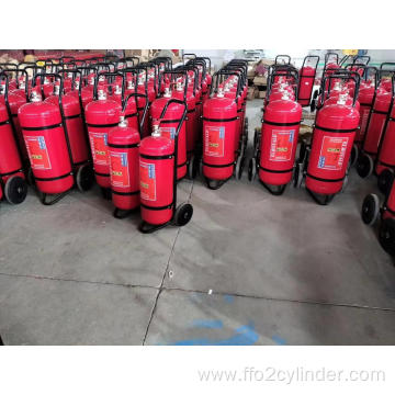 100Kg Powder Trolley Fire Extinguisher Welding Type